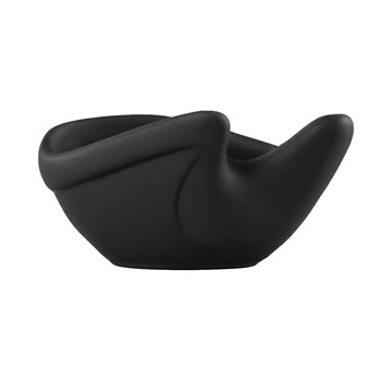 Salon Ambience Gravity Wash Unit With Massage Matt Black Basin