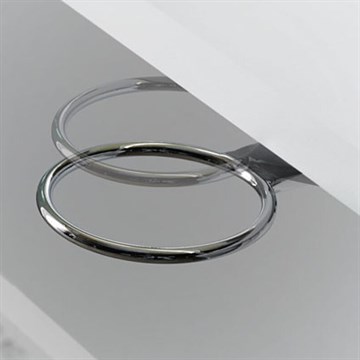 Salon Ambience Extractable Chrome Dryer Holder