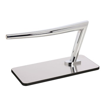 Salon Ambience Footrest Titanium Rounded Corners