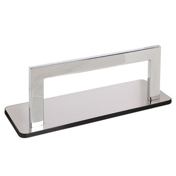 Salon Ambience Footrest Platinum Rounded Corners