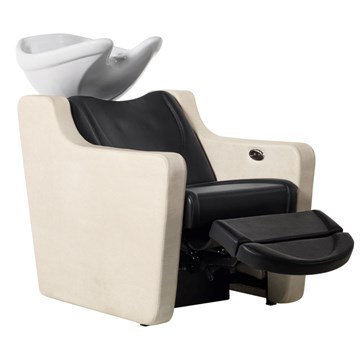 Luca Rossini Lusso Shampoo Unit With Massage And Leg Rest