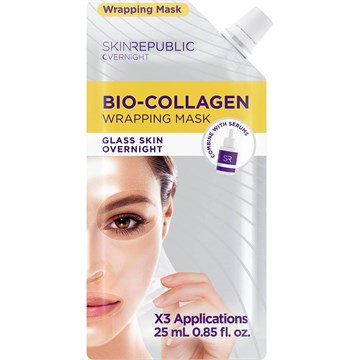 Skin Republic Bio-Collagen Overnight Wrapping Face Mask - 25ml