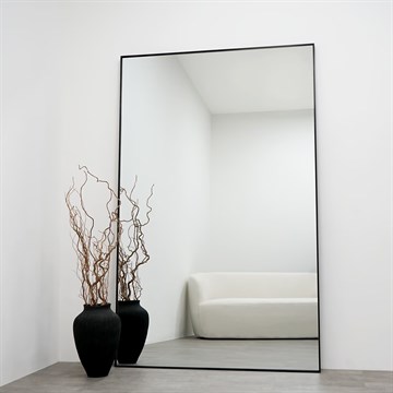 Scorpion Rosson Salon Mirror - Black 190cm x 120cm