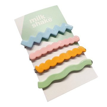 milk_shake Hair Clips - 4 Pack