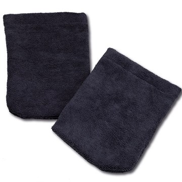 Sontuosa Microfibre Mitt Black - Pair