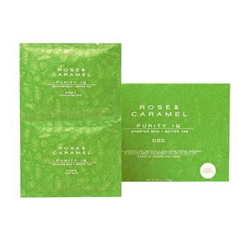 Rose & Caramel Purity IQ Self Tanning Prep Wipes - 6 Pack