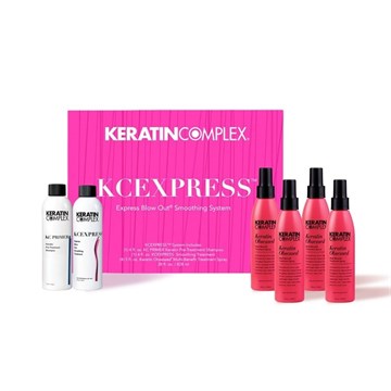 Keratin Complex KCEXPRESS Keratin Treatment Kit with Primer & 4 Sprays - 820ml