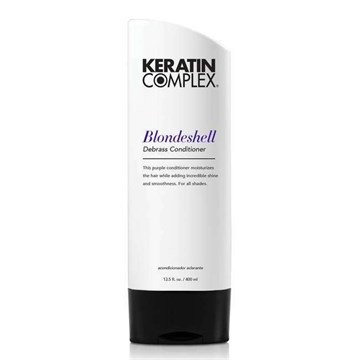 Keratin Complex Blondeshell Debrass Purple Toning Hair Conditioner - 400ml