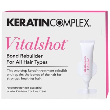 Keratin Complex Vitalshot Professional Bond Rebuilding Hair Treatment 9 x 75ml