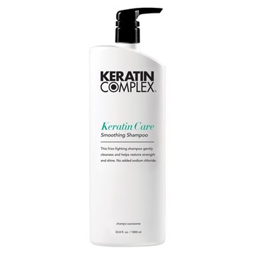 Keratin Complex Keratin Care Anti-Frizz Smoothing Hair Shampoo - 1000ml