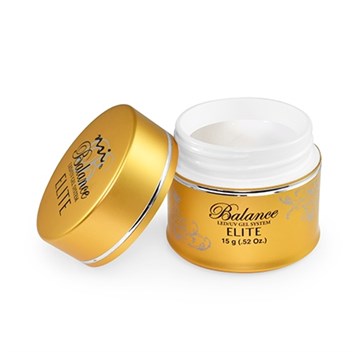 NSI Balance ELITE Porcelain Glass LED/UV White Hard Gel - 30g