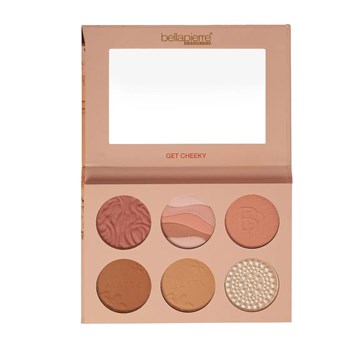 Bellapierre Get Cheeky Blush Bronzer & Highlighter Face Palette