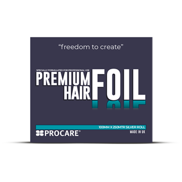 Procare Premium Silver Hair Foil Roll - 100mm x 250m
