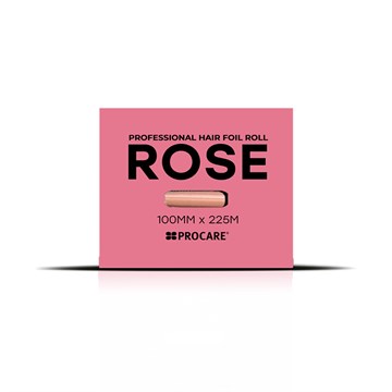 Procare Rose Gold Hair Foil Roll - 100mm x 225m