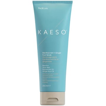 Kaeso Pedicure Menthol-Mint & Ginger Foot Scrub - 250ml