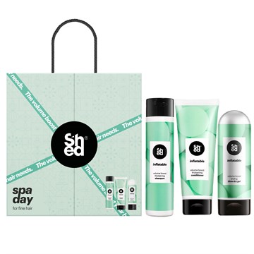 Shed Inflatable Spa Day Haircare Gift Set