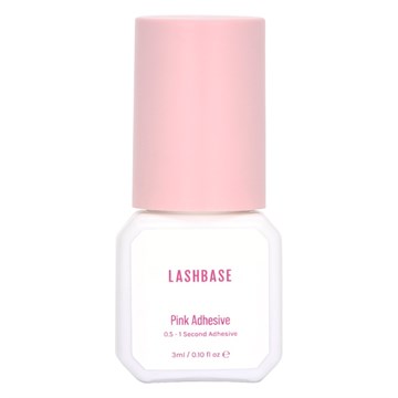 LashBase 0.5-1 Second Pink Lash Adhesive - 3ml