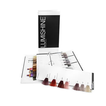 Joico LumiShine Demi-Permanent Liquid Hair Colour Swatch Binder