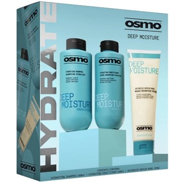 OSMO Deep Moisture Haircare Gift Set - 3 Piece