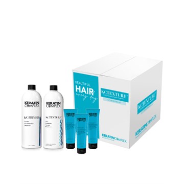 Keratin Complex KCTEXTURE Curl Keratin Treatment Kit with 16 Masques - 1000ml