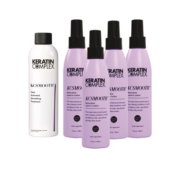 Keratin Complex KCSMOOTH Keratin Treatment Kit with 4 Sprays - 118ml