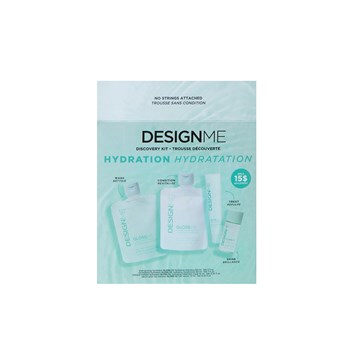 DESIGNME Gloss.ME Hydration & Shine Discovery Kit Gift Set