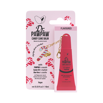 Dr.PAWPAW Candy Cane Balm with Keyring Charm - 10ml