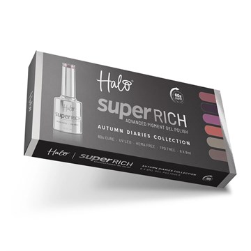 Halo Super Rich Gel Polish Autumn Diaries Collection Box - 6 x 8ml
