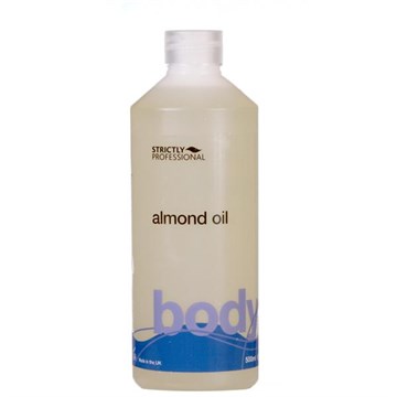 Strictly Professional Almond Body Massage Oil - 500ml