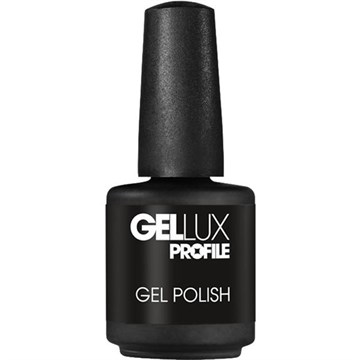 Salon System Gellux Gel Nail Polish Black Onyx - 15ml