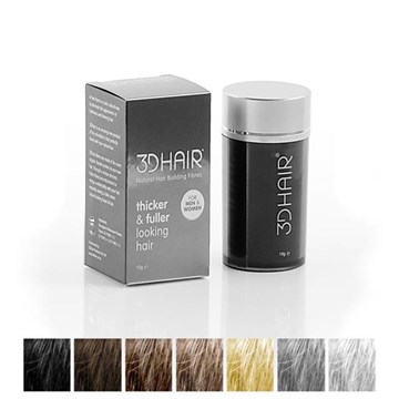 3D Hair Loss Fibres for Thinning Hair Grey - 35g