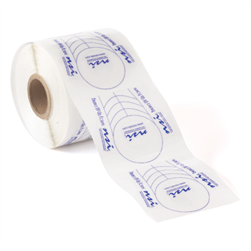 NSI Clear UV Gel Nail Forms - 300 Roll