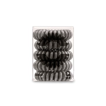 Quif magi:bobble Hair Ties 5 Pack - Silver