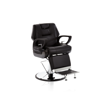 Scorpion Ari Reclining Barber Chair - Black
