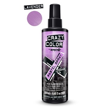 Crazy Color Pastel Spray Temporary Hair Colour - Lavender 250ml