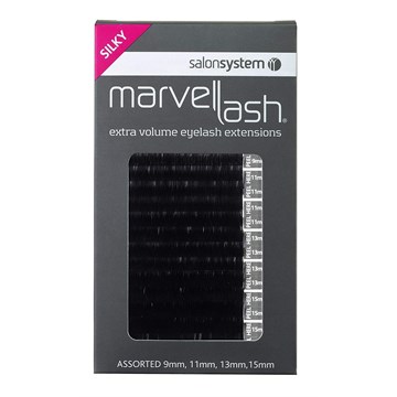Salon System Marvelash Extra Volume Silky Eyelash Assorted Black