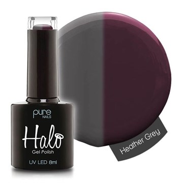 Halo Gel Polish UV LED 8ml - Heather/ Grey