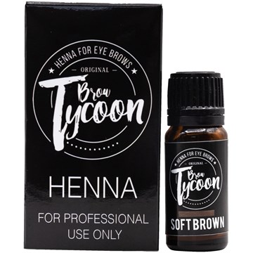 Brow Tycoon Henna For Eyebrows - Soft Brown