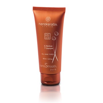 Nanokeratin System Reinfuse Shampoo All Hair Types - 100ml