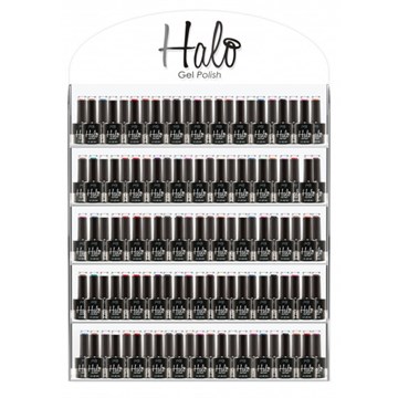 Halo Gel Polish Acrylic Wall Display