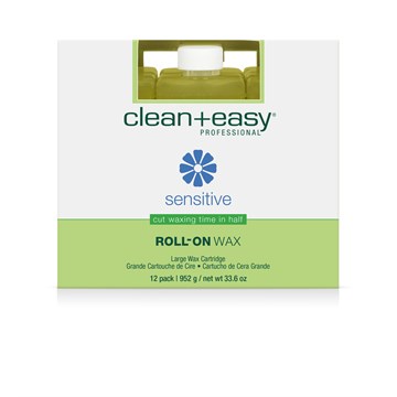 Clean+Easy Large Sensitive Wax Refill  12 - Pack