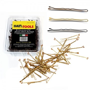 Hair Tools 2.5" Grips Blonde 500 Pack