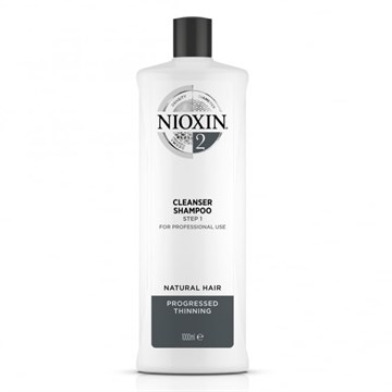 Wella Nioxin System 2 Colour Safe Cleanser Shampoo - 1000ml