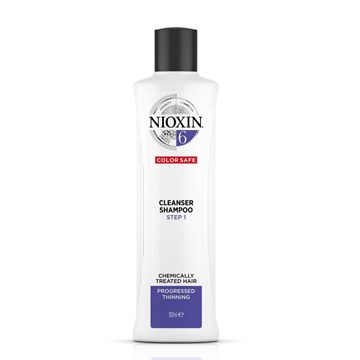 Wella Nioxin System 6 Colour Safe Cleanser Shampoo - 300ml