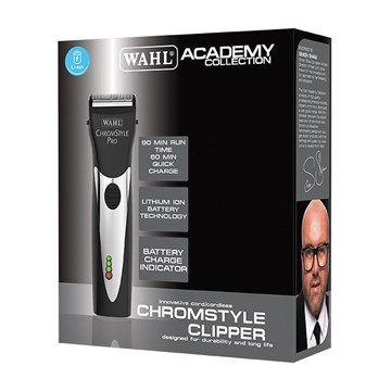 Wahl Academy Collection Cord/Cordless Chromstyle Clipper