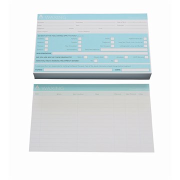 Agenda Waxing Consultation Card x 100