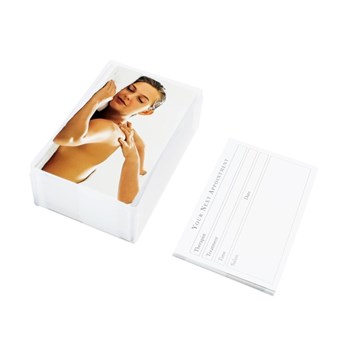 Agenda Massage Appointment Cards - 100 Pack