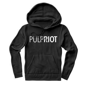 Pulp Riot Oversized Hoodie - Black