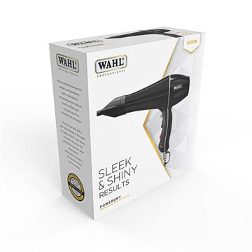 Wahl Powerdryer 2000w Black Hairdryer
