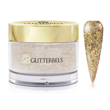 Glitterbels Acrylic Coloured Powders - Broken Gold 28g